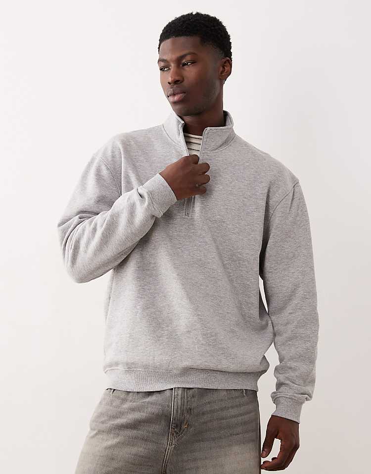 https://images.asos-media.com/products/asos-design-essentials-sweatshirt-with-quarter-zip-in-grey-marl/204933690-1-greymarl?$n_750w$&wid=750&fit=constrain