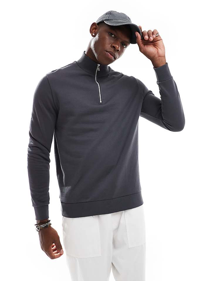 https://images.asos-media.com/products/asos-design-essentials-sweatshirt-with-quarter-zip-in-charcoal/206930085-1-asphalt?$n_750w$&wid=750&fit=constrain