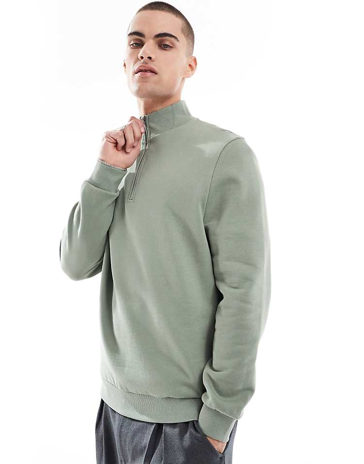 https://images.asos-media.com/products/asos-design-essentials-sweatshirt-with-quarter-zip-in-mid-green/208010384-1-seaspray?$n_750w$&wid=750&fit=constrain