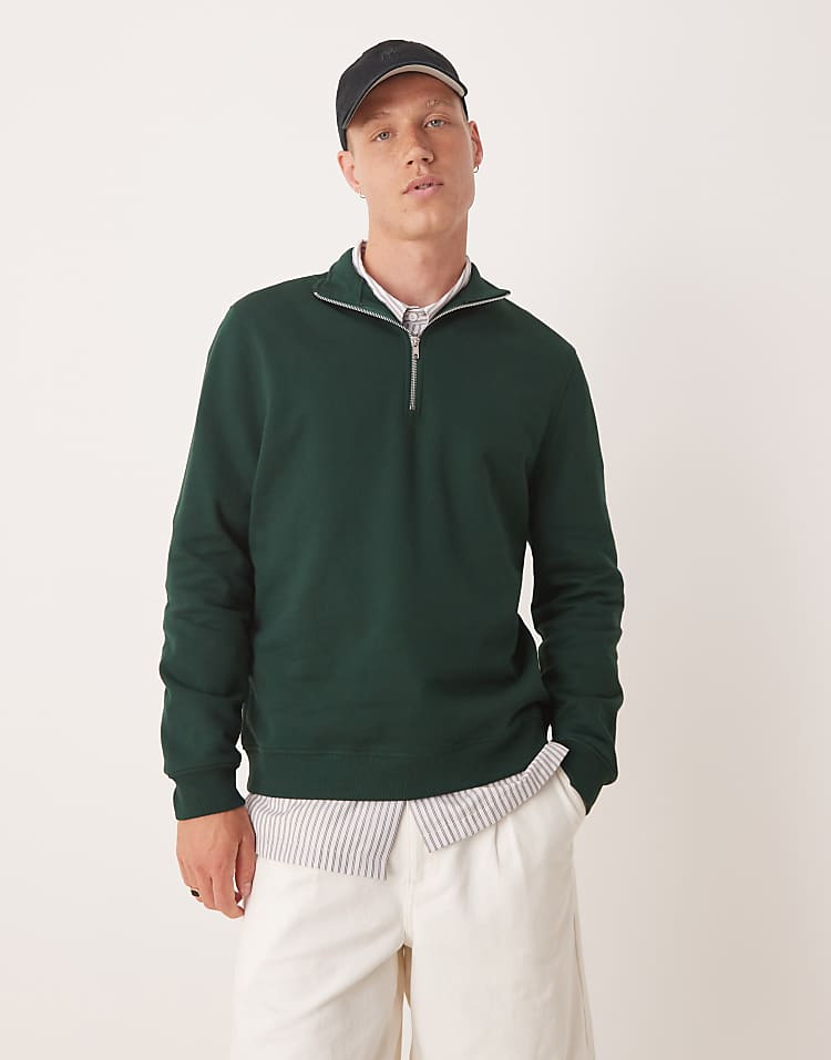 https://images.asos-media.com/products/asos-design-essentials-quarter-zip-sweatshirt-in-green/208548935-1-pinegrove?$n_750w$&wid=750&fit=constrain