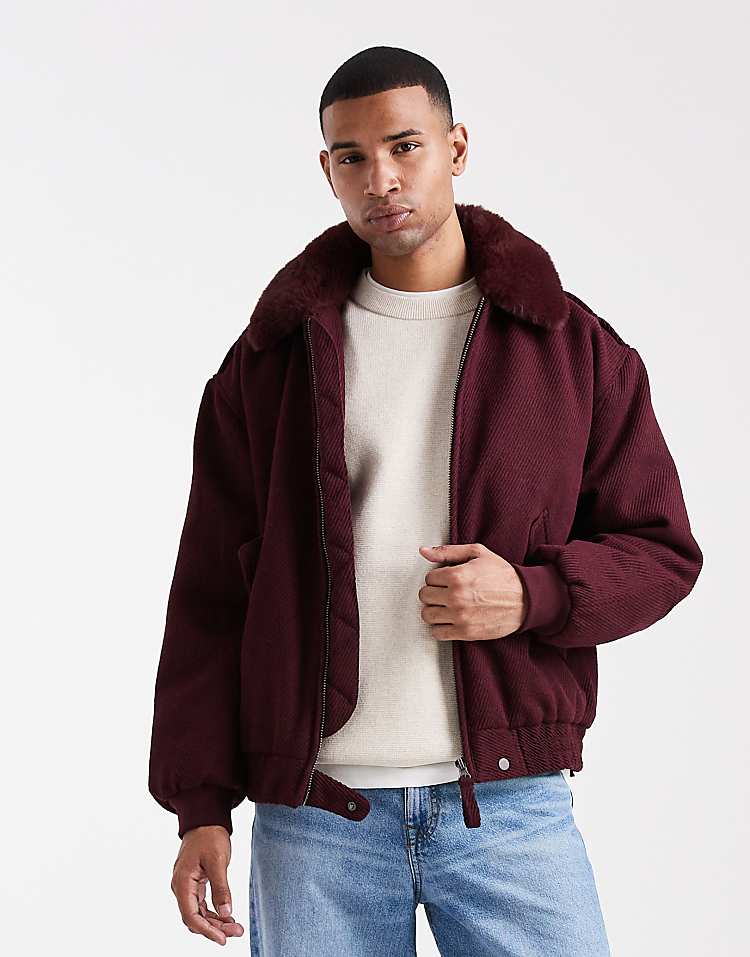 https://images.asos-media.com/products/asos-design-wool-look-bomber-jacket-with-faux-fur-collar-in-burgundy/208648433-1-burgundy?$n_750w$&wid=750&fit=constrain