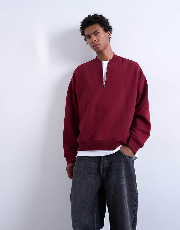 https://images.asos-media.com/products/topman-1-4-zip-bomber-in-burgundy/209017743-1-burgundy?$n_750w$&wid=750&fit=constrain