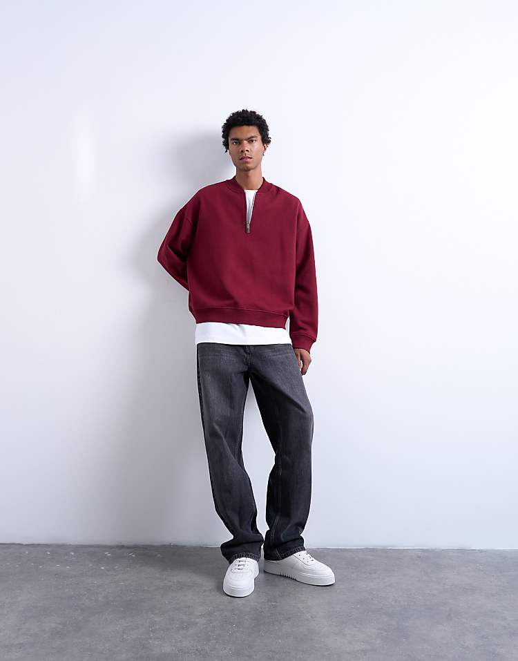 https://images.asos-media.com/products/topman-1-4-zip-bomber-in-burgundy/209017743-2?$n_750w$&wid=750&fit=constrain