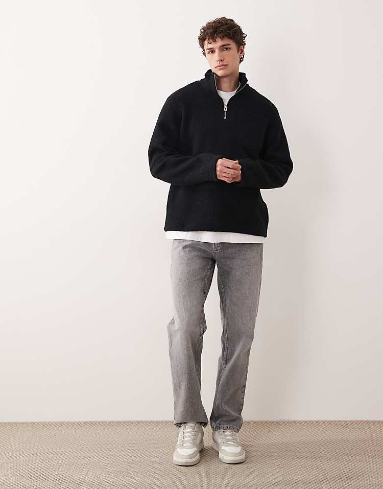 https://images.asos-media.com/products/jack-jones-1-4-zip-fleece-in-black-print/209123188-2?$n_750w$&wid=750&fit=constrain