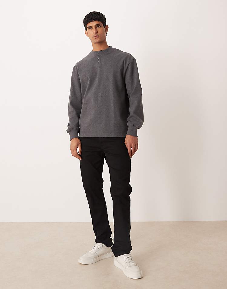 https://images.asos-media.com/products/asos-design-oversized-heavyweight-ribbed-sweatshirt-with-grandad-collar-in-charcoal-marl/209132584-2?$n_750w$&wid=750&fit=constrain