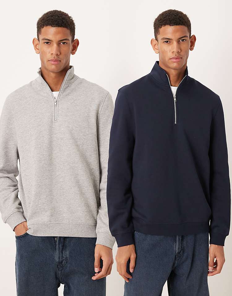https://images.asos-media.com/products/asos-design-essentials-quarter-zip-sweatshirt-2-pack-in-navy-and-grey-marl/209309999-1-navygreymarl?$n_750w$&wid=750&fit=constrain