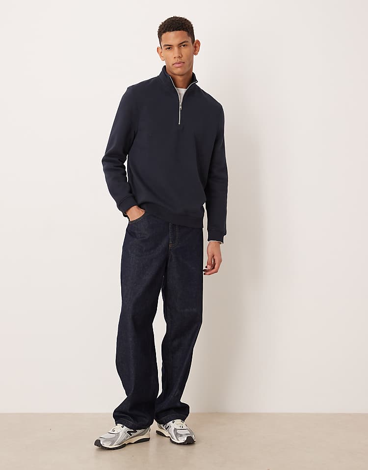 https://images.asos-media.com/products/asos-design-essentials-quarter-zip-sweatshirt-in-navy/209334435-2?$n_750w$&wid=750&fit=constrain