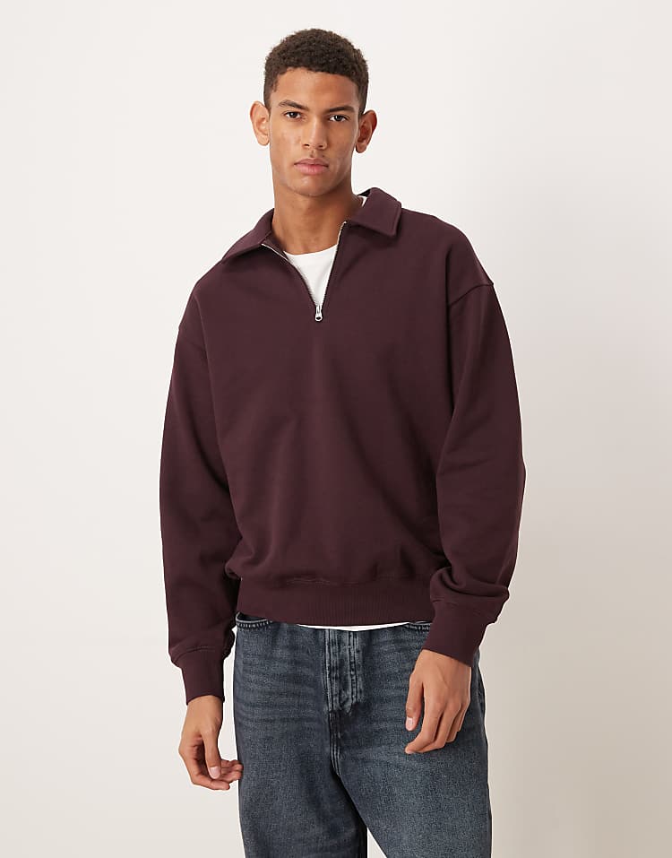 https://images.asos-media.com/products/arket-pure-cotton-half-zip-with-polo-collar-in-burgundy/209489380-1-burgundy?$n_750w$&wid=750&fit=constrain