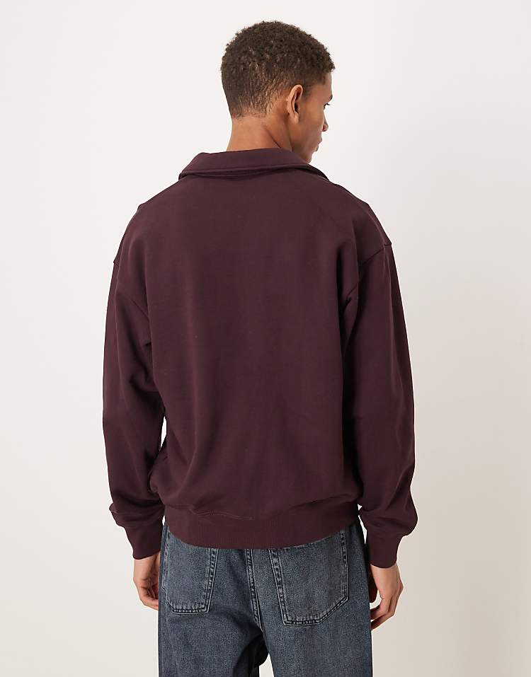 https://images.asos-media.com/products/arket-pure-cotton-half-zip-with-polo-collar-in-burgundy/209489380-3?$n_750w$&wid=750&fit=constrain