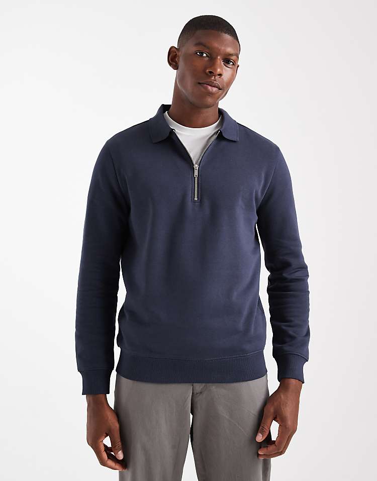 https://images.asos-media.com/products/new-look-1-4-zip-polo-sweatshirt-in-navy/209526782-1-41navy?$n_750w$&wid=750&fit=constrain