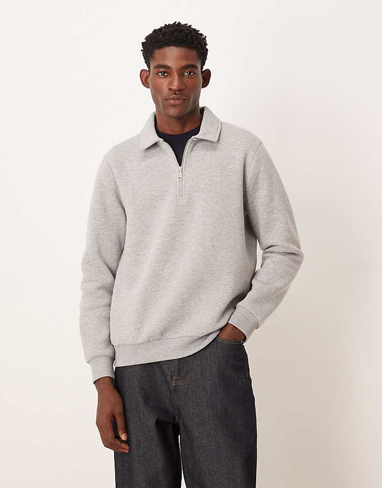 https://images.asos-media.com/products/asos-design-quarter-zip-sweatshirt-with-collar-in-grey-marl/209934440-1-greymarl?$n_750w$&wid=750&fit=constrain